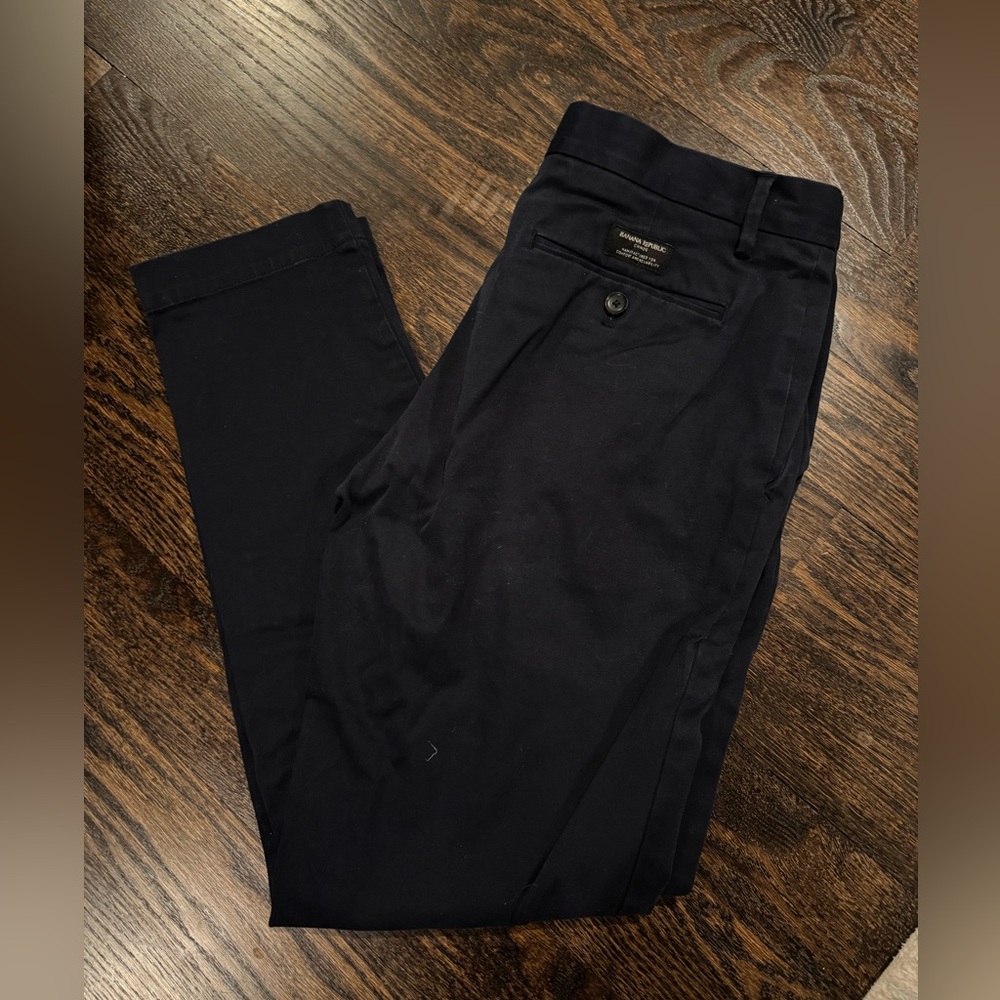 Banana Republic Navy Chino Pants